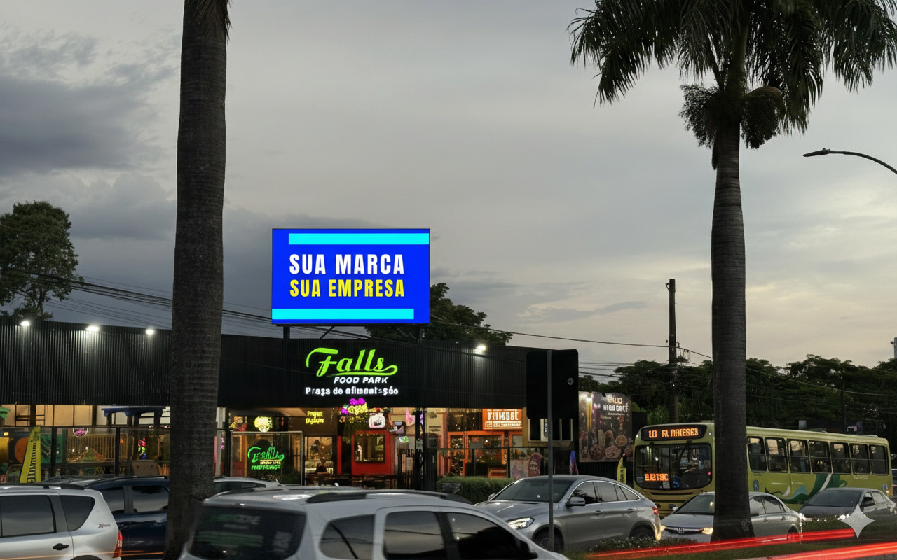 Painel LED SUA MARCA - Visão 2